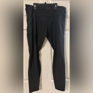 AVIA Black High-Waisted Leggings